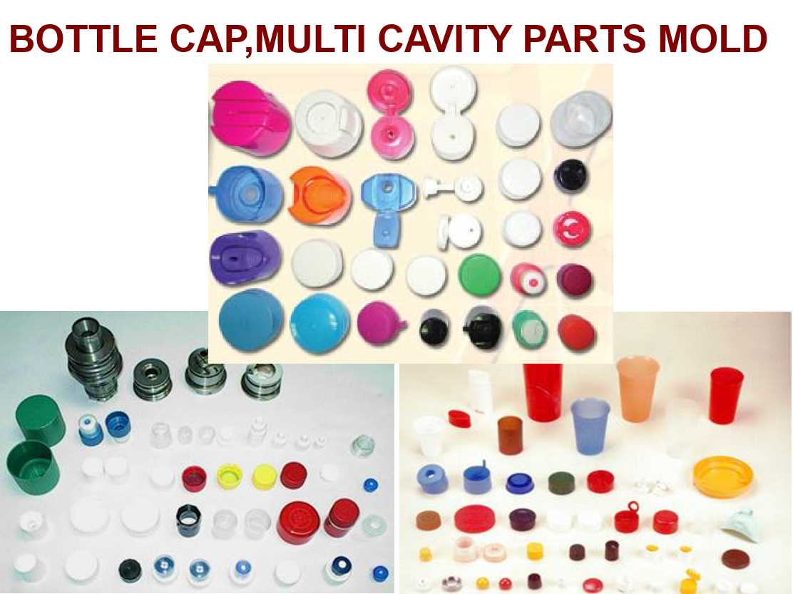 BOTTLE CAP MULTI CAVITY PARTS
